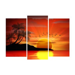 Tablou multicanvas 3 piese Natura 8, 120 x 85 cm