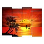 Casa si Gradina - Decoratiuni - Tablouri - Tablou multicanvas 4 piese Natura 3, 120 x 95 cm - Infinity.ro