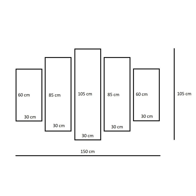 Casa si Gradina - Decoratiuni - Tablouri - Tablou multicanvas 5 piese Flori 9, 150 x 105 cm - Infinity.ro
