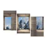 Casa si Gradina - Decoratiuni - Tablouri - Tablou multicanvas 3 piese Natura 15, 120 x 90 cm - Infinity.ro