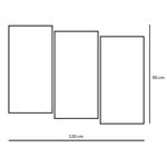 Casa si Gradina - Decoratiuni - Tablouri - Tablou multicanvas 3 piese Flori 7, 120 x 90 cm - Infinity.ro