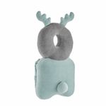 Jucarii, Copii si Bebe - Maternitate - Accesorii alaptare - Pernuta protectie spate si cap angel Wings Protect Deer BabyJem, roz - Infinity.ro