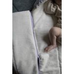 Casa si Gradina - Textile si covoare - Pături și cuverturi - Paturici copii - Paturica multifunctionala din bumbac BabyJem, gri - Infinity.ro