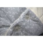 Casa si Gradina - Textile si covoare - Pături și cuverturi - Paturici copii - Paturica multifunctionala din bumbac BabyJem, gri - Infinity.ro