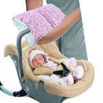 Jucarii, Copii si Bebe - Maternitate - Accesorii alaptare - Pernuta pentru bebelusi multifunctionala Waves, roz - Infinity.ro