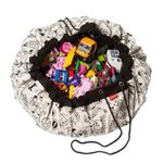 Casa si Gradina - Textile si covoare - Covoare - Covoare copii - Covoras de joaca si saculet de jucarii 2 in 1 - Toys - Coloreaza-ma - Infinity.ro