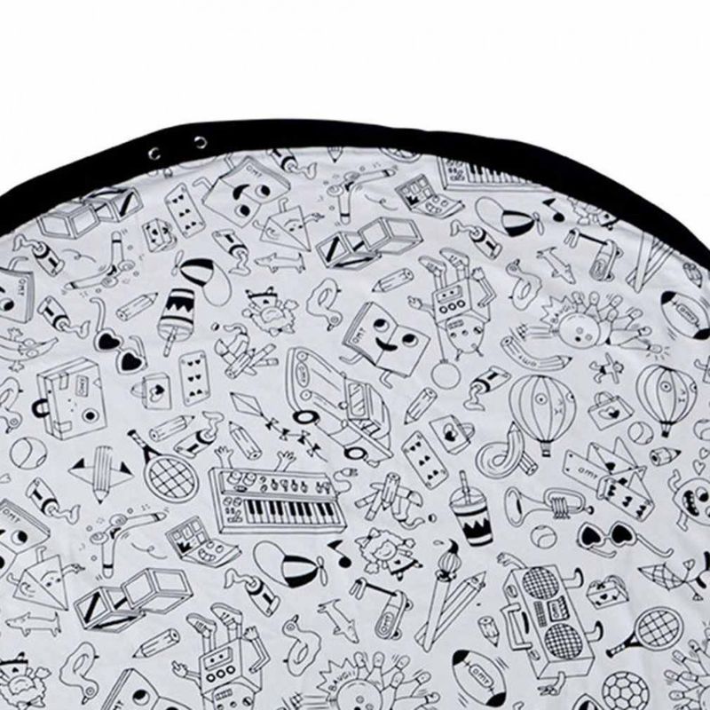 Casa si Gradina - Textile si covoare - Covoare - Covoare copii - Covoras de joaca si saculet de jucarii 2 in 1 - Toys - Coloreaza-ma - Infinity.ro