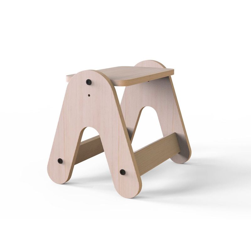 Casa si Gradina - Mobilier - Mobilier copii - Mobilier camera copiilor - Masuta si tabla 2 in 1 cu scaunel Massam Ursulet MamaToyz - Infinity.ro
