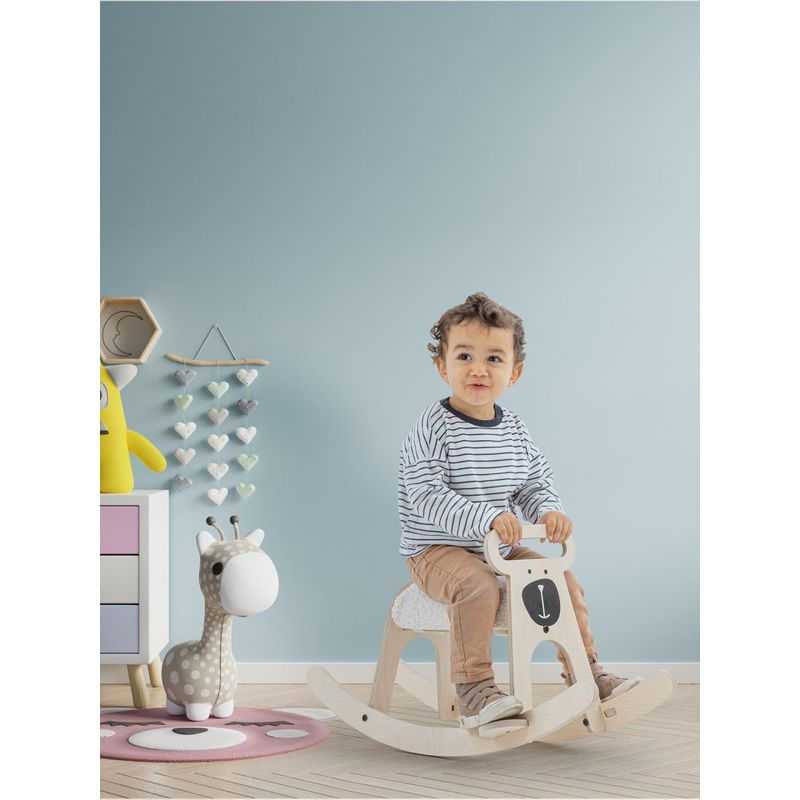 Casa si Gradina - Mobilier - Mobilier copii - Balansoare, leagane si hamace - Balansoar copii Pony, mamaToyz, din lemn - Infinity.ro