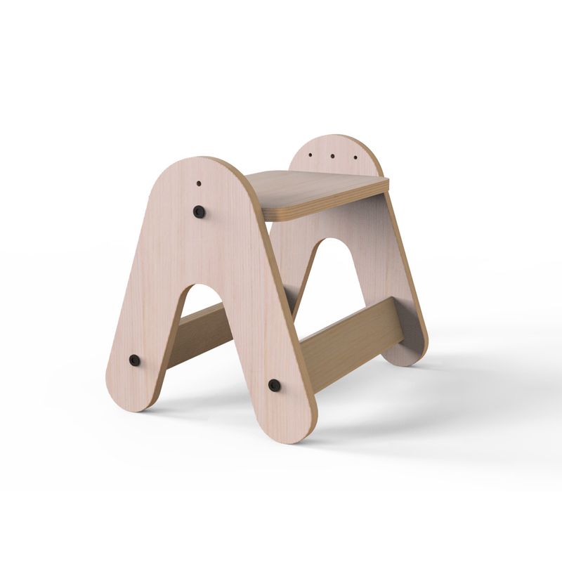 Casa si Gradina/Mobilier/Mobilier copii/Mobilier camera copiilor - Masuta si tabla 2 in 1 cu scaunel Massam MDF MamaToyz - Infinity.ro