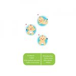 Jucarii, Copii si Bebe - Igiena si ingrijire - Accesorii ingrijire copii - Alte accesorii - Dischete din bumbac, BabyJem Cleaning Pad, 60 buc. - Infinity.ro