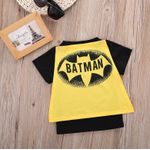 Fashion, accesorii si bijuterii - Copii - Imbracaminte copii - Tricouri copii - Tricou SuperErou, model Batman, marime 5 - Infinity.ro