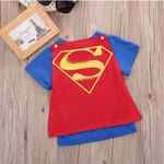 Fashion, accesorii si bijuterii - Copii - Imbracaminte copii - Tricouri copii - Tricou SuperErou, model Batman, marime 5 - Infinity.ro