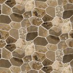 Casa si Gradina - Decoratiuni - Tapet - Fototapet de perete, autoadeziv si lavabil, Zid piatra romb maro si gri, 400 x 250 cm - Infinity.ro