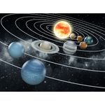 Casa si Gradina - Decoratiuni - Tablouri - Tablou canvas Sistem solar, univers, 45 x 30 cm - Infinity.ro