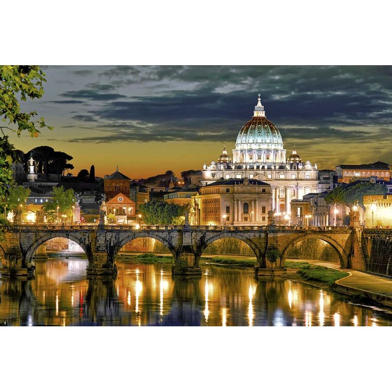 Casa si Gradina - Decoratiuni - Tablouri - Tablou canvas Roma, basilica Sfantul Petru, 45 x 30 cm - Infinity.ro