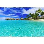 Casa si Gradina - Decoratiuni - Tapet - Fototapet de perete, autoadeziv si lavabil, Vacanta in Bora Bora, 400 x 250 cm - Infinity.ro