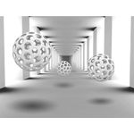 Casa si Gradina - Decoratiuni - Tapet - Fototapet de perete, autoadeziv si lavabil, Tunel cu bile albe 3, 270 x 200 cm - Infinity.ro