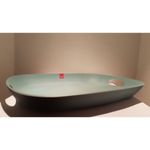 Casa si Gradina - Bucatarie si vesela - Ustensile bucatarie - Tavi servire - Tava Platou 36,5x47,5x5,5 cm PANGEA, verde salvie - Infinity.ro