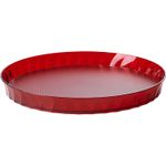 Casa si Gradina - Bucatarie si vesela - Ustensile bucatarie - Tavi servire - Tava Platou, DIAMOND, ø 36, h 3,5 cm, rosu - Infinity.ro