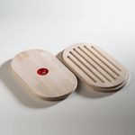 Casa si Gradina - Bucatarie si vesela - Organizare si depozitare bucatarie - Cutii alimentare - Cutie de paine Woody 34x19x17 cm, rosu - Infinity.ro