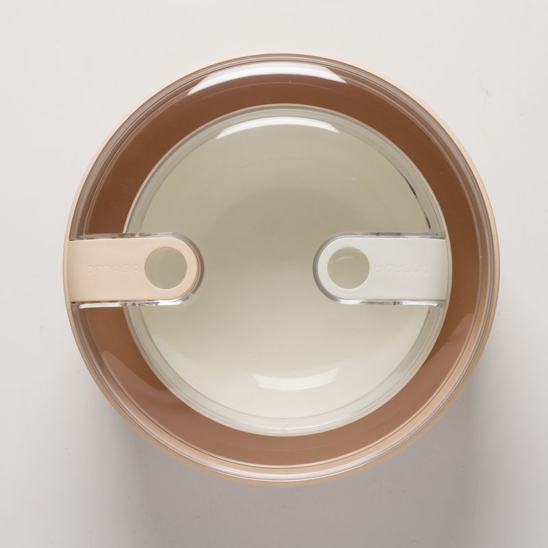 Casa si Gradina - Bucatarie si vesela - Organizare si depozitare bucatarie - Cutii alimentare - Set de 2 cutii alimentare, Pull Box, 15,7x15,7x8,2 cm si 20,5x20,5x10 cm, maro - Infinity.ro