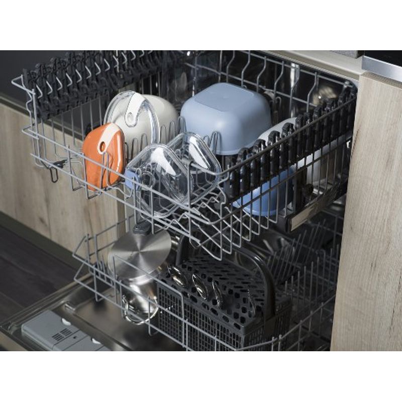 Casa si Gradina - Bucatarie si vesela - Organizare si depozitare bucatarie - Cutii alimentare - Cutie alimentara rotunda mediu Pull Box 15,7x15,7x8,2 cm. 0,75 lt alb fildes - Infinity.ro