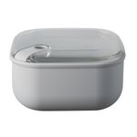 Casa si Gradina - Bucatarie si vesela - Organizare si depozitare bucatarie - Cutii alimentare - Cutie alimentara patrata, Pull Box, 19,5x19,5x10,5 cm.1 lt gri - Infinity.ro