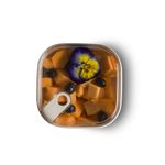 Casa si Gradina - Bucatarie si vesela - Organizare si depozitare bucatarie - Cutii alimentare - Cutie alimentara rectangulara Pull Box 19,5x19,5x6,7 cm.1 lt gri - Infinity.ro