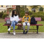 Casa si Gradina - Bucatarie si vesela - Organizare si depozitare bucatarie - Cutii alimentare - Cutie alimentara rotunda mediu Pull Box 15,7x15,7x8,2 cm. 0,75 lt albastru lila - Infinity.ro