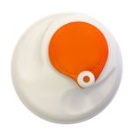 Casa si Gradina - Bucatarie si vesela - Vesela si tacamuri - Farfurii si boluri - Bol Sanaliving, tip centrifuga manuala pentru uscare salata, d24 cm, H20,5 cm, portocaliu - Infinity.ro