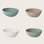 Casa si Gradina - Bucatarie si vesela - Vesela si tacamuri - Farfurii si boluri - Bol pentru salata 25x29x9,5 cm PANGEA alb - Infinity.ro