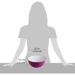 Casa si Gradina - Bucatarie si vesela - Vesela si tacamuri - Farfurii si boluri - Bol pentru salata Sanaliving d32 cm x H15,5 cm 6,5L, roz - Infinity.ro