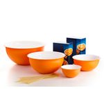 Casa si Gradina - Bucatarie si vesela - Vesela si tacamuri - Farfurii si boluri - Bol pentru salata Sanaliving, d20 cm x H9 cm 1,7L, portocaliu - Infinity.ro