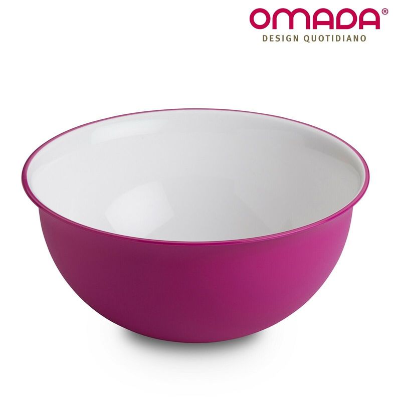 Casa si Gradina - Bucatarie si vesela - Vesela si tacamuri - Farfurii si boluri - Bol pentru salata Sanaliving d26,5 cm x H12 3,5L, roz - Infinity.ro