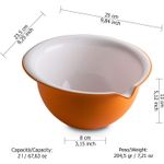 Casa si Gradina - Bucatarie si vesela - Vesela si tacamuri - Farfurii si boluri - Bol Mediu Sanaliving, 25 x 23,5 x 13 cm, 2L, roz - Infinity.ro