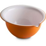 Casa si Gradina - Bucatarie si vesela - Vesela si tacamuri - Farfurii si boluri - Bol Mediu Sanaliving, 25 x 23,5 x 13 cm, 2L, portocaliu - Infinity.ro