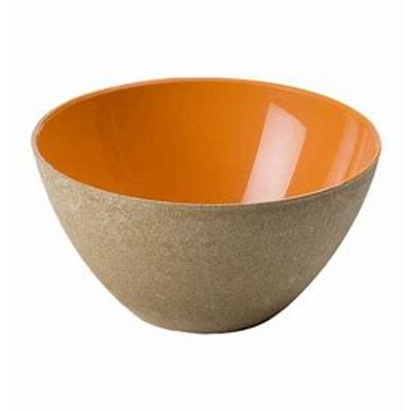 Casa si Gradina - Bucatarie si vesela - Vesela si tacamuri - Farfurii si boluri - Bol Ecoliving ø 11,5 X h 6 cm 30 cl , portocaliu - Infinity.ro