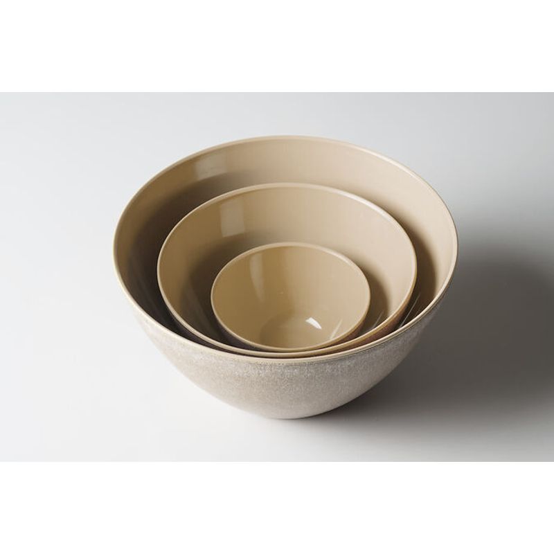 Casa si Gradina - Bucatarie si vesela - Vesela si tacamuri - Farfurii si boluri - Bol Ecoliving ø 18,5 X h 10 cm 1,5 lt, taupe - Infinity.ro