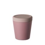 Casa si Gradina - Bucatarie si vesela - Organizare si depozitare bucatarie - Borcane si capace - Borcan mediu de tip cana ReAMO, 12x12x13,5 cm 0,75 L, roz - Infinity.ro
