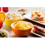 Casa si Gradina - Bucatarie si vesela - Vesela si tacamuri - Farfurii si boluri - Bol Sanaliving 13,5 cm, H6,5 cm, 0,5L, portocaliu - Infinity.ro