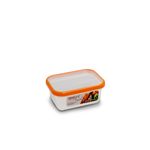 Casa si Gradina - Bucatarie si vesela - Organizare si depozitare bucatarie - Cutii alimentare - Cutie conservare alimente Sanaliving 11,5x8x5 cm. 0,2L, portocaliu - Infinity.ro