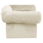 Petshop - Accesorii petshop - Culcusuri si custi - Culcusuri si saltele - Canapea pentru caini, cu sertar, crem, 75 x 50 x 38 cm, plus - Infinity.ro