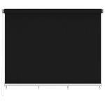Casa si Gradina - Textile si covoare - Rulouri si jaluzele - Jaluzea tip rulou de exterior, 350 x 230 cm, negru - Infinity.ro
