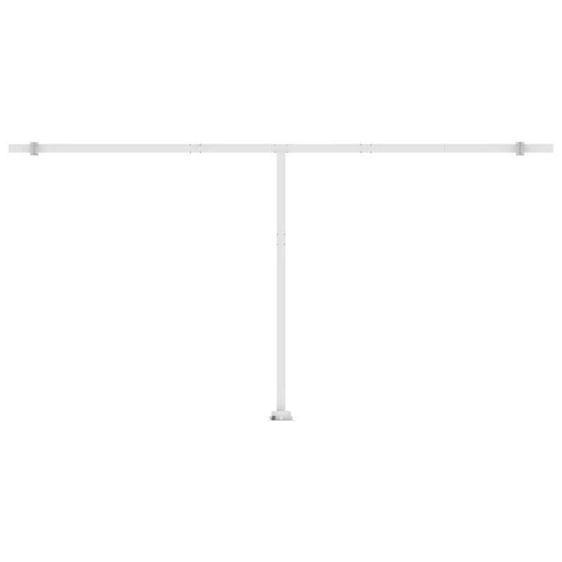 Casa si Gradina - Gradina si terasa - Umbrele si pavilioane - Pavilioane - Copertina retractabila manual cu LED, albastru/alb, 600 x 300 cm - Infinity.ro