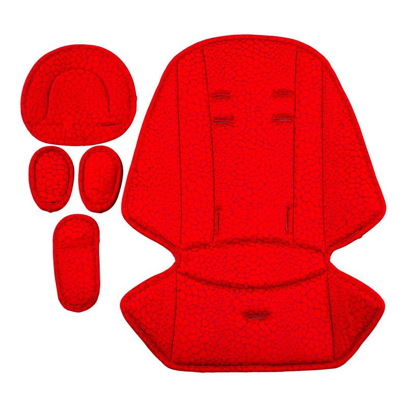 Jucarii, Copii si Bebe - Carucioare si articole de transport - Accesorii transport copii - Salteluta carucior Bebumi, rosu - Infinity.ro