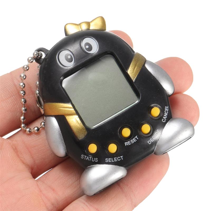 Jucarii, Copii si Bebe - Jucarii si jocuri - Jucarii & jocuri educative - Jucarii interactive - Joc electronic interactiv Tamagotchi, 168 jocuri, animalut, 6 ani+, negru - Infinity.ro