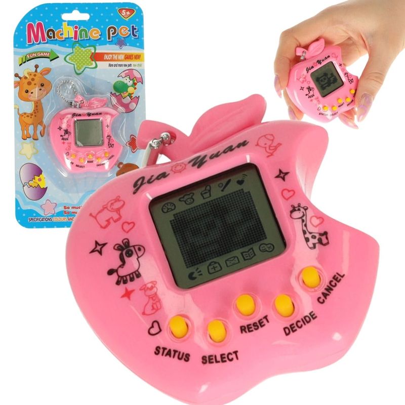 Jucarii, Copii si Bebe - Jucarii si jocuri - Jucarii & jocuri educative - Jucarii interactive - Joc electronic interactiv Machine Pet, 49 jocuri, model mar, 5 ani+, roz - Infinity.ro
