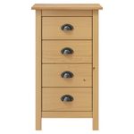 Casa si Gradina - Mobilier - Comode si corpuri - Comode - Servanta Hill, 46 x 35 x 80 cm, lemn masiv de pin - Infinity.ro