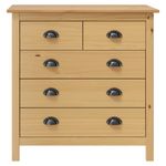 Casa si Gradina - Mobilier - Comode si corpuri - Comode - Servanta Hill, 79 x 40 x 80 cm, lemn masiv de pin - Infinity.ro